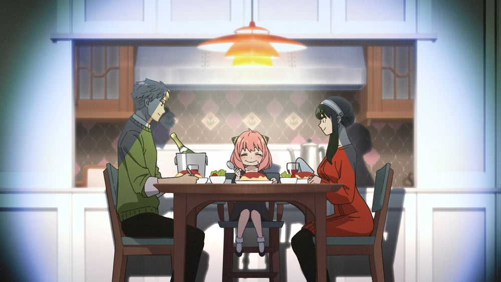 TVアニメ「SPY×FAMILY」エンディングアニメ映像より。