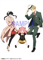 TVアニメ「SPY×FAMILY」Blu-ray / DVD Vol.1のAmazon特典絵柄。