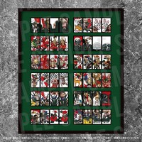 「進撃の巨人」のオリジナル花札。