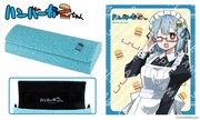「『ハンバーガーちゃん』コラボレーション眼鏡 ハンバーガーちゃん モデル」に付属するメガネケース。