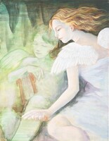 展示予定の絵画。