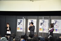 「40th Anniversary 桂正和 ～キャラクターデザインの世界展～」のトークイベントより。