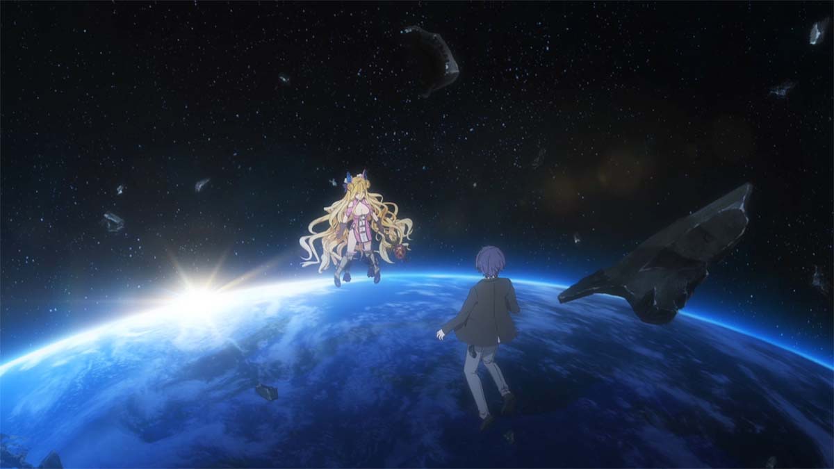TVアニメ「デート・ア・ライブIV」第4話の場面カット。