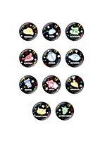 「OLA SHINNOSUKE FESTIVAL」で販売される蓄光缶バッジ。