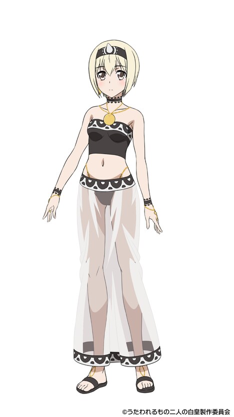 ウルゥル / サラァナ(CV:佐倉綾音) 
ハクが帝から賜った双子。顔は見分けがつかないほどにそっくりだが、ウルゥルは肌の色が白く、ややぶっきらぼうな喋り方をし、サラァナは肌の色が浅い褐色で、やや丁寧な喋り方をする。主であるオシュトル(ハク)に絶対の忠誠を誓い、その献身ぶりがいつも周囲を混乱に陥らせる。