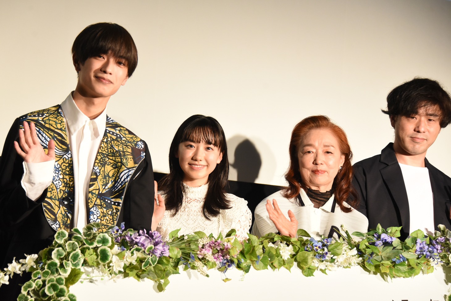 「メタモルフォーゼの縁側」上映イベントの様子。