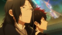 アニメ「特『刀剣乱舞-花丸-』～雪月華～」の第1幕「雪ノ巻」の場面カット。