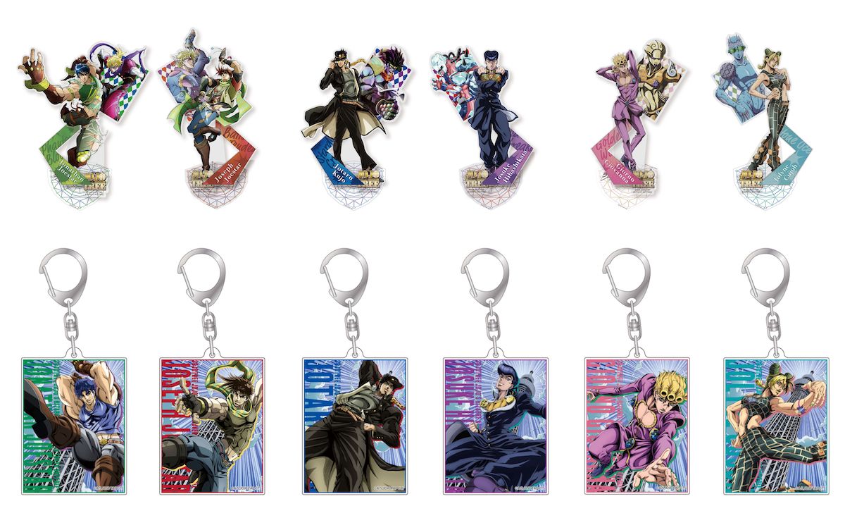 特設ショップで販売されるアクリルスタンドとアクリル