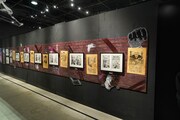 「ゴールデンカムイ展」第2ゾーン「24人の刺青囚人」より。