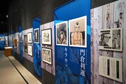 「ゴールデンカムイ展」第1ゾーン「金塊争奪戦の開幕」より。