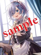 「『Re:ゼロから始める異世界生活』ののこ描き下ろしB2ポスター」