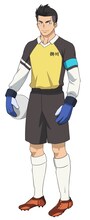 雨谷隆二（CV：鈴木崚汰） (c)2022 大島司/シュート!Goal to the Future 製作委員会