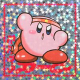 ダイナミック太郎のイラストがあしらわれたステッカー。