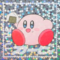 るるてあのイラストがあしらわれたステッカー。