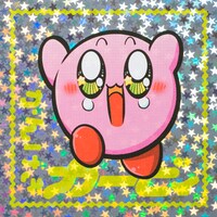 武内いぶきのイラストがあしらわれたステッカー。