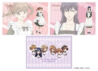 来場特典の「描き下ろし等身大イラスト＆SDイラスト・ランチョンマット」。