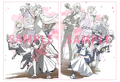 1週目入場者特典のサンプル画像。