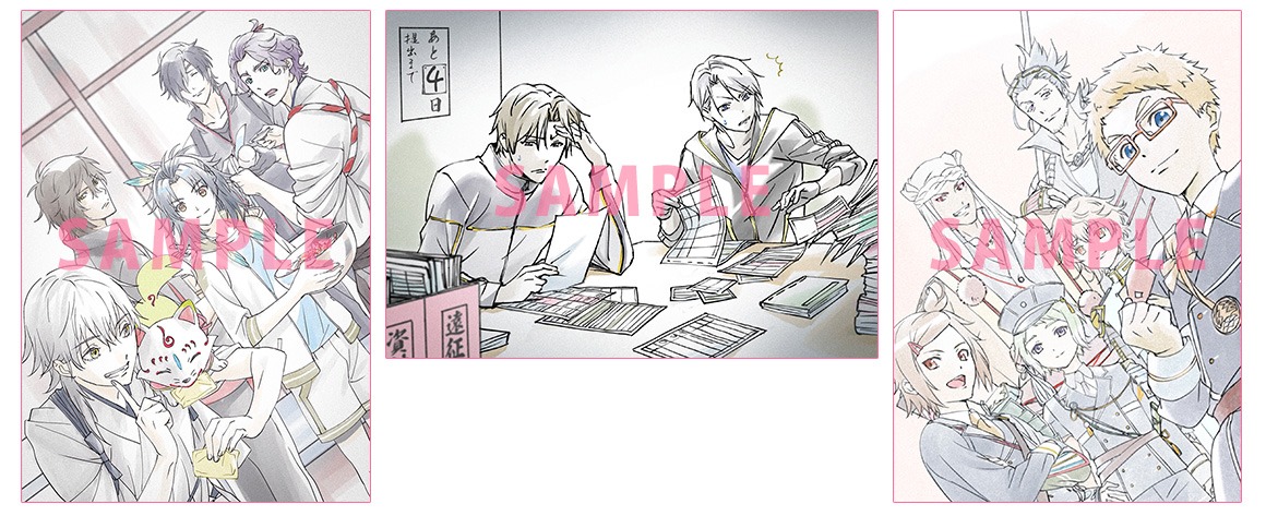 2週目入場者特典のサンプル画像。