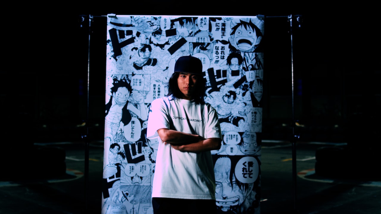 「ONE PIECE」がプロスケートボーダー・山本勇をサポート、コラボグッズも