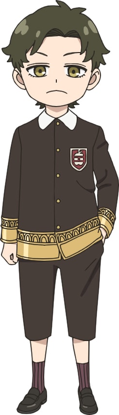 ダミアン・デズモンド（CV：藤原夏海）。ロイドの標的であるドノバン・デズモンドの次男。アーニャのクラスメイト。(c)遠藤達哉／集英社・SPY×FAMILY製作委員会