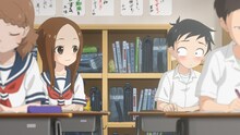 劇場版「からかい上手の高木さん」予告編より。 (c)2022 山本崇一朗・小学館/劇場版からかい上手の高木さん製作委員会