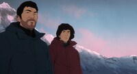 アニメ映画「神々の山嶺」より。
