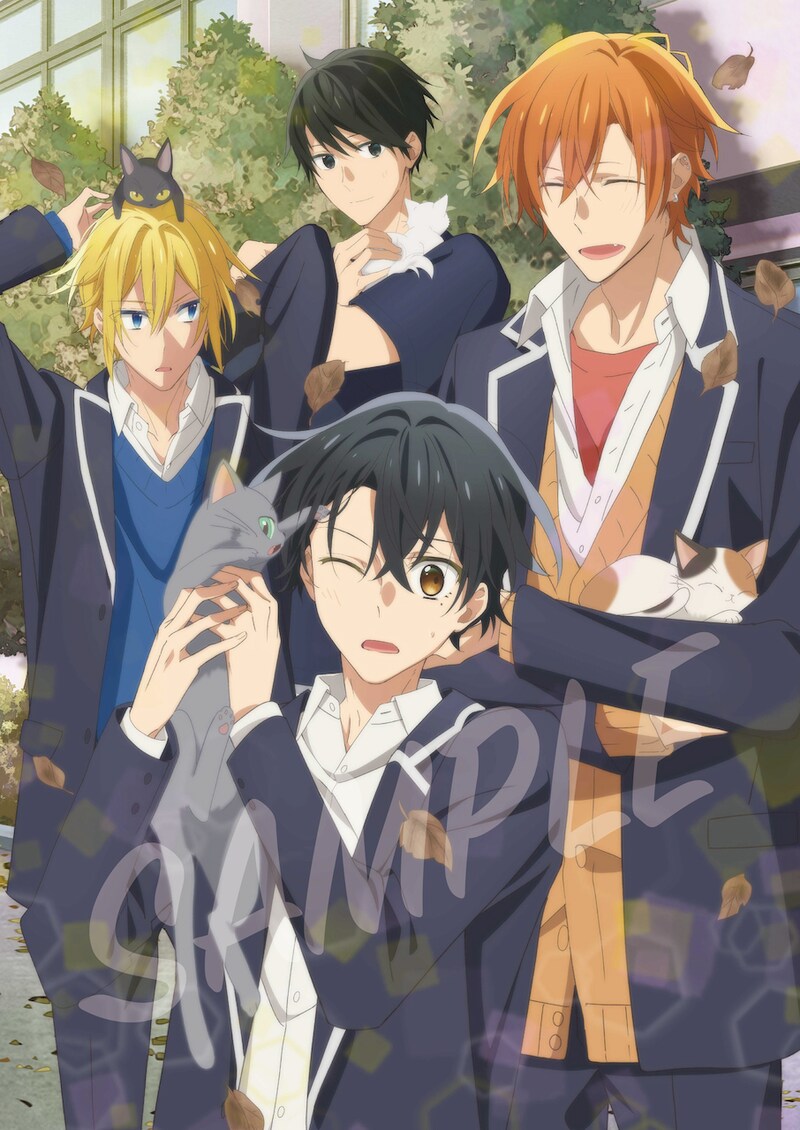 「佐々木と宮野」9巻に付属するDVDのジャケットイラスト。