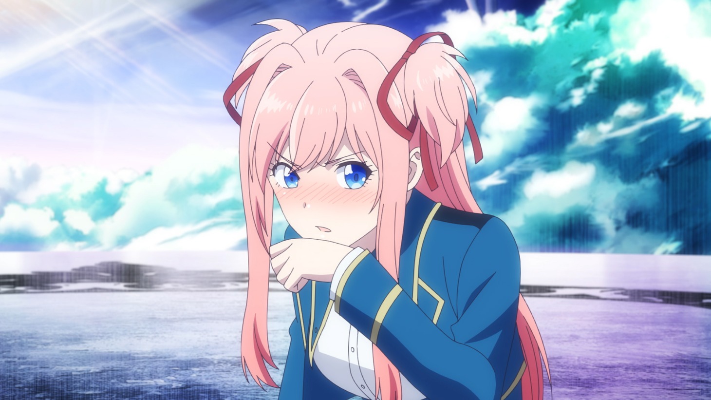TVアニメ「金装のヴェルメイユ～崖っぷち魔術師は最強の厄災と魔法世界を突き進む～」本PVより。 (c)天那光汰・梅津葉子／SQUARE ENIX・「金装のヴェルメイユ」製作委員会