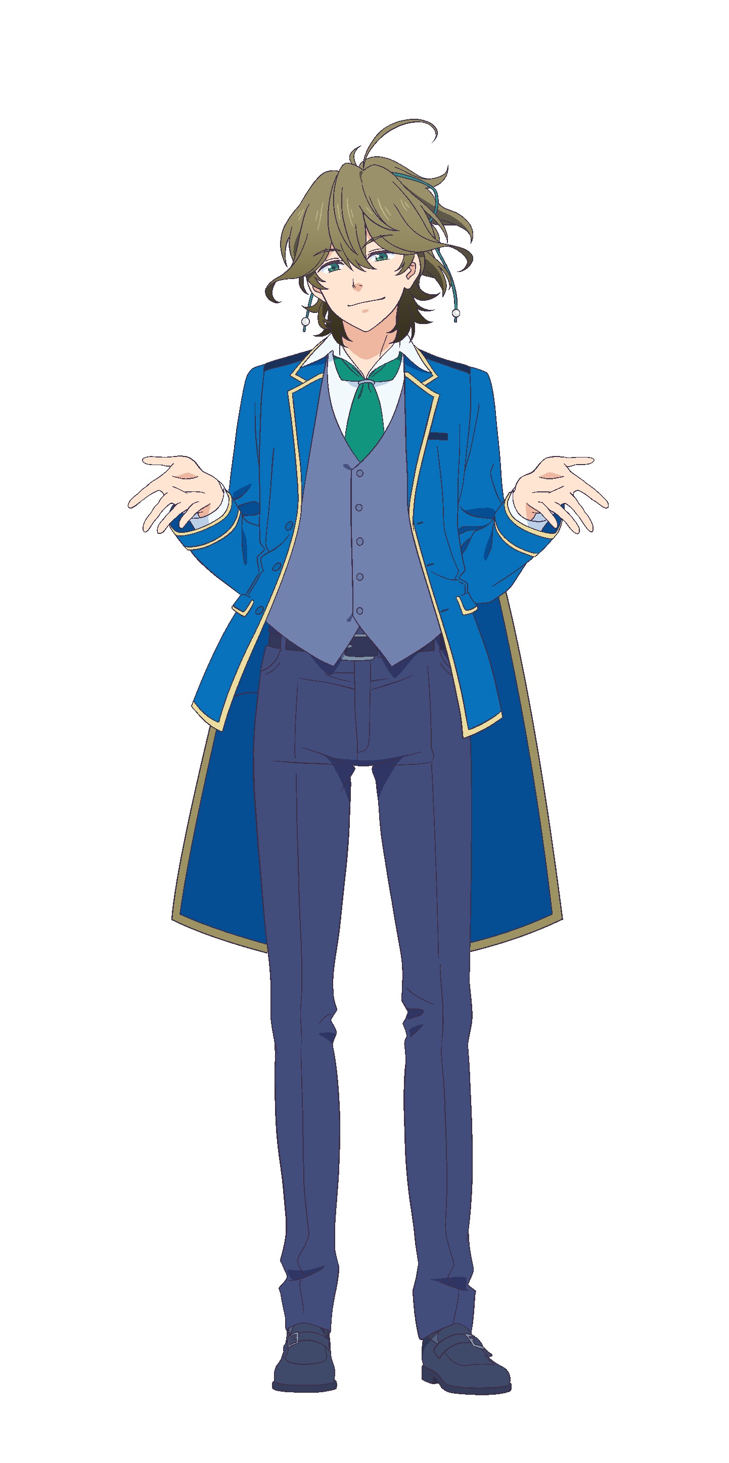 マルクス・パールストン（CV：岡野友佑）。アルトのクラスメイト。四大公爵家の御曹司という家柄だが、突出した能力はなく、成績も芳しくない。性格は常にポジティブで楽天的。魔法学院の事情にも精通している。 (c)天那光汰・梅津葉子／SQUARE ENIX・「金装のヴェルメイユ」製作委員会