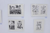 「キャッツ♥アイ」の原画。