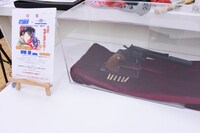 「キャッツ♥アイ40周年記念原画展 ～そしてシティーハンターへ～」の物販の様子。