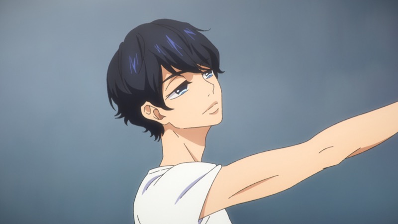 TVアニメ「ダンス・ダンス・ダンスール」第6話の場面カット。