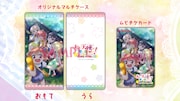 特典付き前売り券に付属するマルチケース(左)。