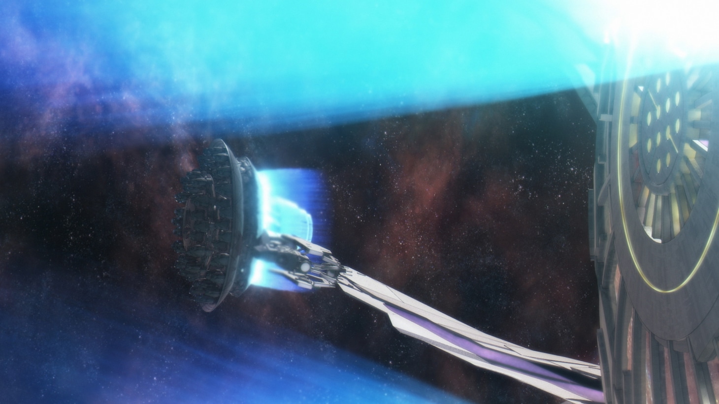アニメ「銀河英雄伝説 Die Neue These 策謀」特報より。
