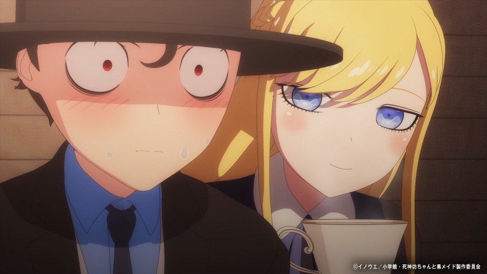 TVアニメ「死神坊ちゃんと黒メイド」より。