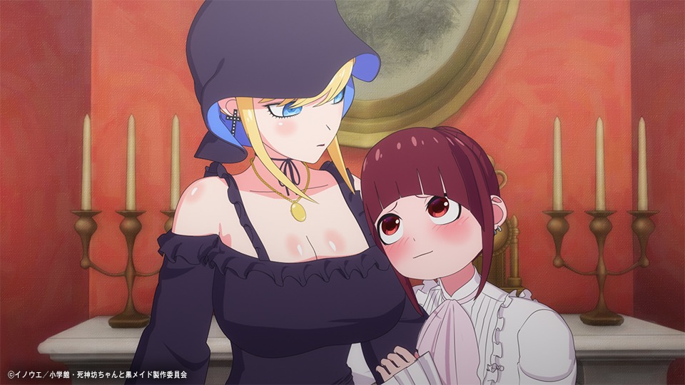 TVアニメ「死神坊ちゃんと黒メイド」より。