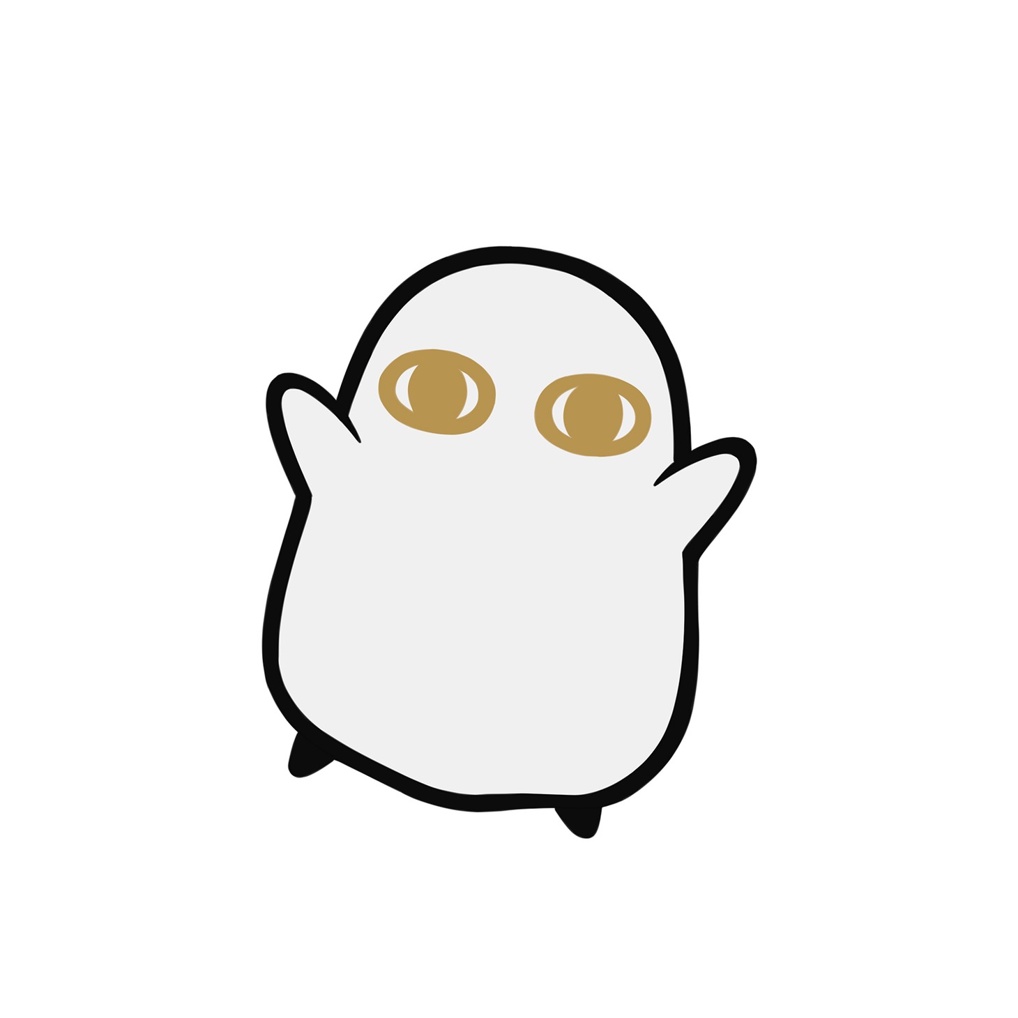 メジェド（CV：緑川光） (c)yuka/とーとつにエジプト神プロジェクト