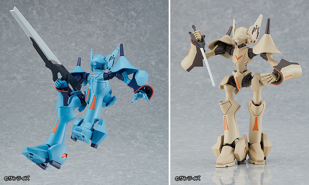 左から「MODEROID ユウブレン」「MODEROID ヒメブレン」。