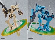 左から「MODEROID ヒメブレン」「MODEROID ユウブレン」。