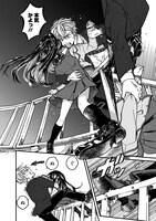 「飛び降りようとしている女子高生を助けたらどうなるのか？」1巻より。