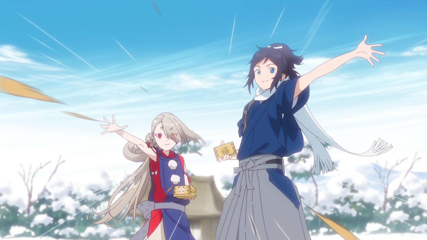 「特『刀剣乱舞-花丸-』～雪ノ巻～」の新たな場面カット。