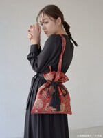 「らんま1/2 チャイナ巾着バッグ」使用イメージ