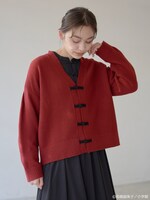 「らんま1/2 チャイナカーディガン」着用イメージ