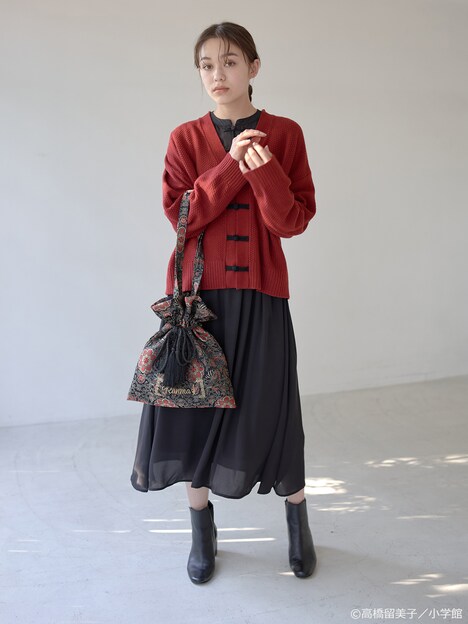 コラボアイテムの着用イメージ。(c)高橋留美子／小学館