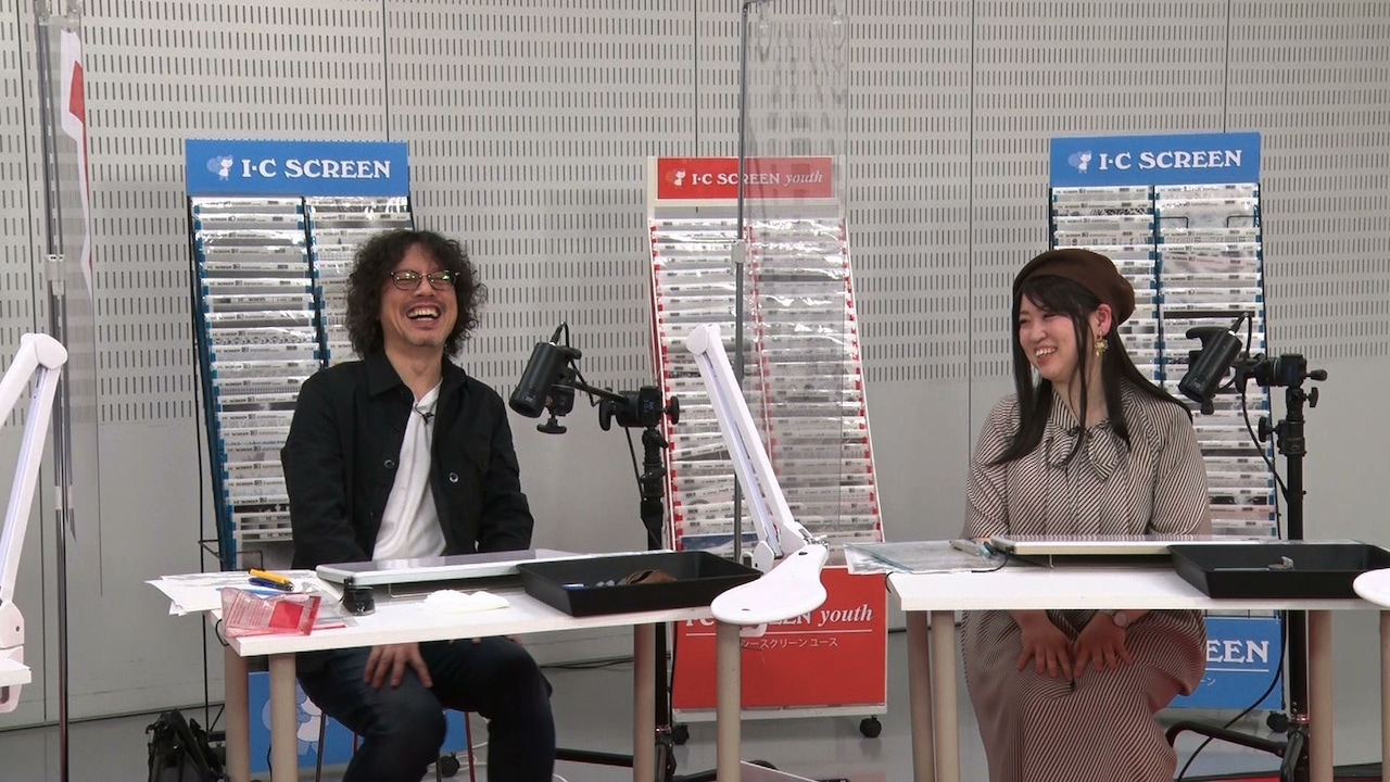 左から浦沢直樹、水瀬藍。 (c)テレビ朝日 - 「タモリ倶楽部」で