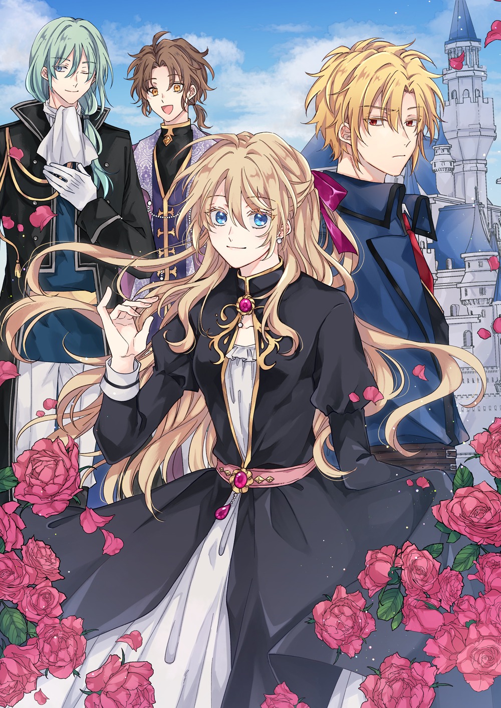 「いじめられっ子の悪役令嬢転生記 第2の人生も不幸だなんて冗談じゃないです！」キービジュアル (c)三嶋しょう子／コアミックス (c)弥生真由／エブリスタ