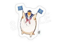 「吸血鬼すぐ死ぬ もちもちダイカットクッション」