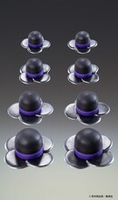 「超像可動『ロバート・E・O・スピードワゴン』」のオプションパーツ。(c)荒木飛呂彦／集英社