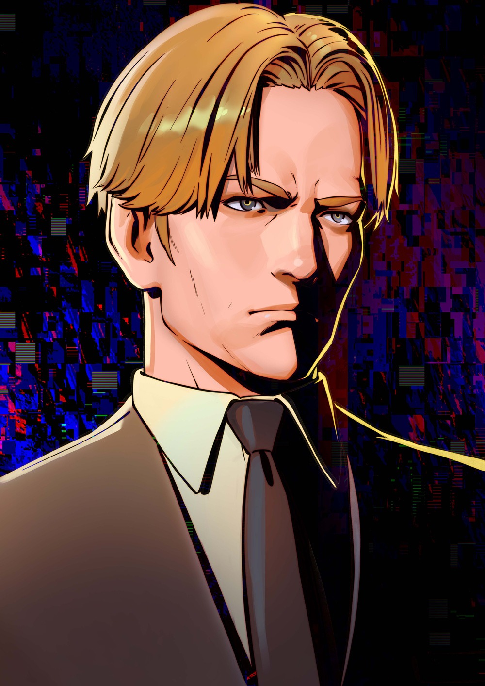 久利須・大友・帝都（CV：喜山茂雄）のイラスト。