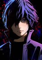 シマムラタカシ（CV：林原めぐみ）のイラスト。